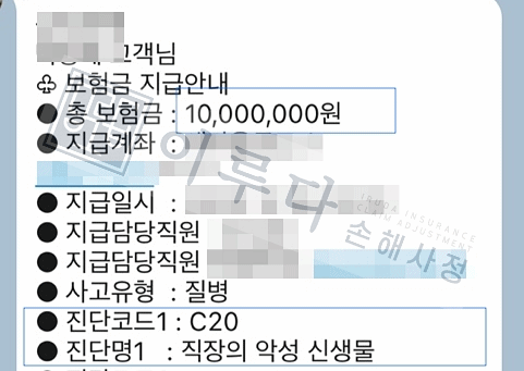 [C20,D375] 직장신경내분비종양 손해사정사례 이루다 성공사례 썸네일
